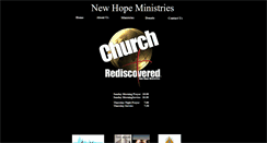 Desktop Screenshot of newhopegreenville.com